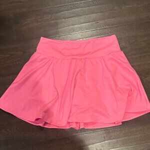 Pink Women's Athletic Skort